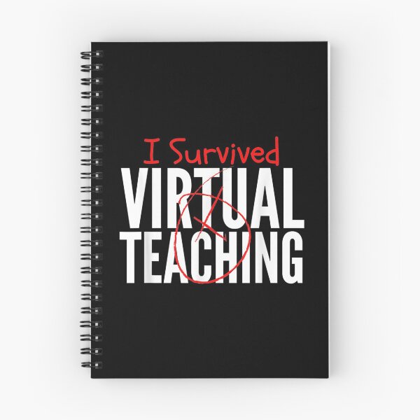 Item preview, Survived Virtual Teaching Teachers Students Back School designed and sold by donnagia.