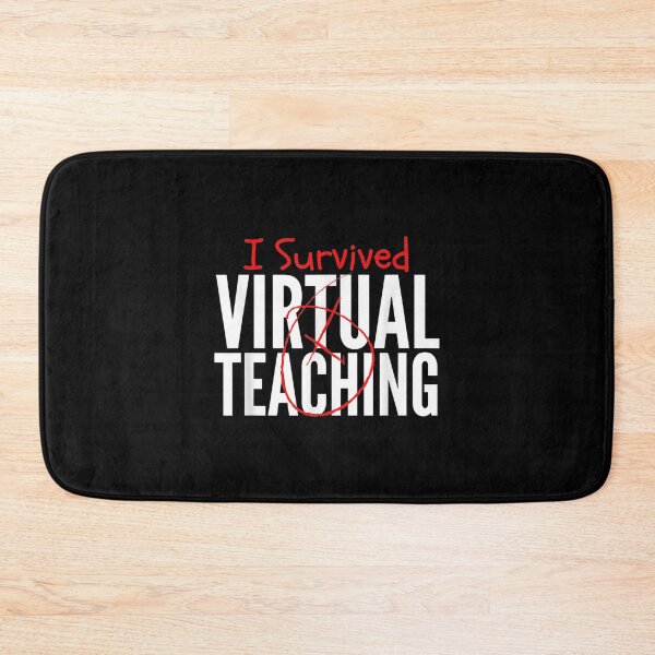 Item preview,  Survived Virtual Teaching Teachers Students Back School designed and sold by donnagia.