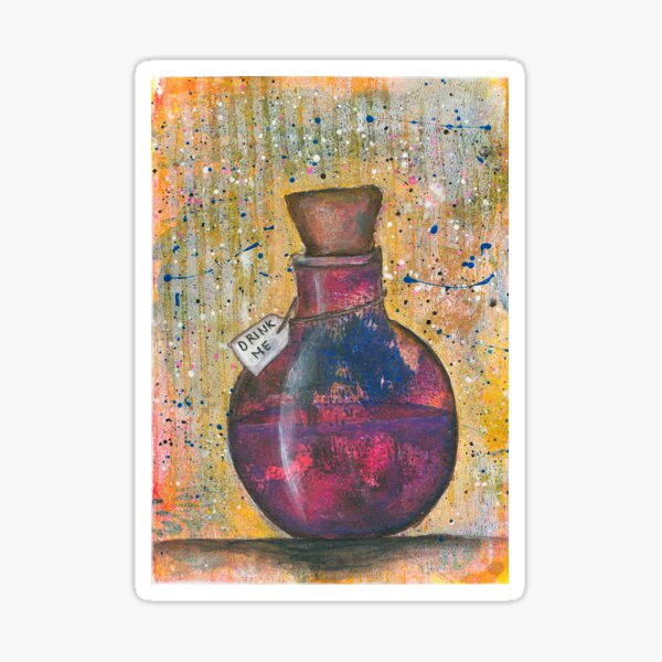 Drink me - vial Sticker