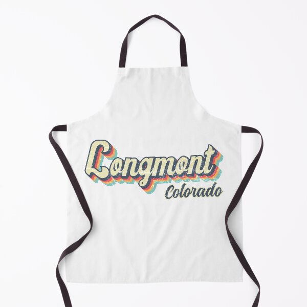 Item preview, Longmont city Colorado Retro Vintage 70s rainbow designed and sold by Teelogic.