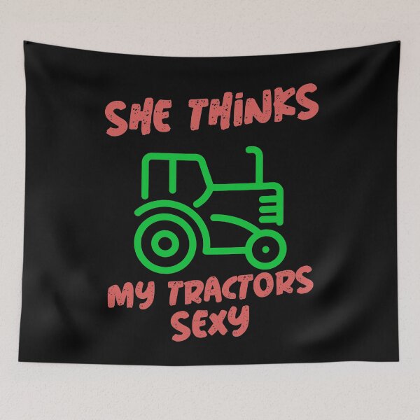 Item preview, She Thinks my Tractor designed and sold by Studioapartment.