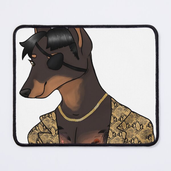 Item preview, Goro Majima Mad Dog Furry Sticker designed and sold by Skeletiano.