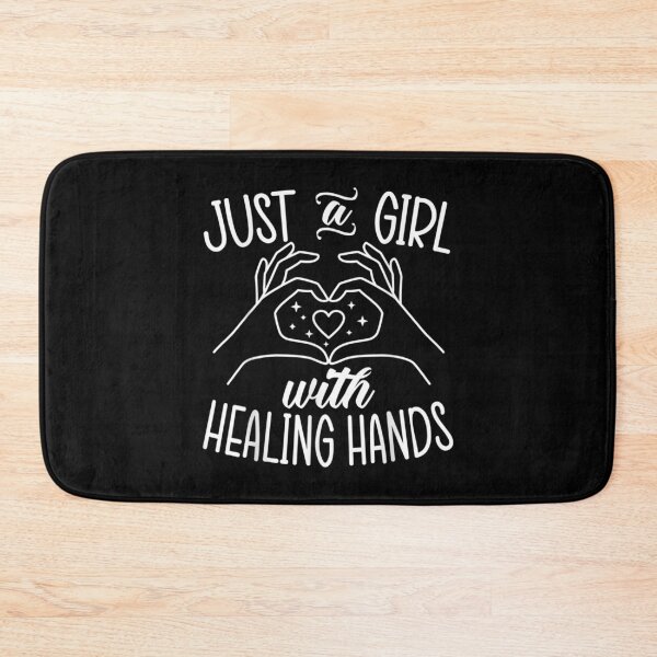 Item preview,  Mens Just Girl With Healing Hands Physical Therapist designed and sold by donnagia.