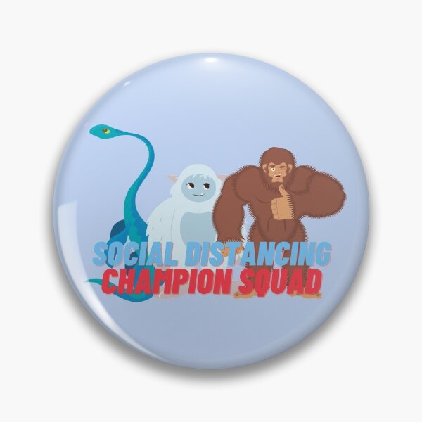 Item preview, Social Distancing Champion Squad designed and sold by GleamingGiant.