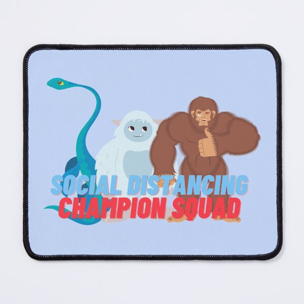 Item preview, Social Distancing Champion Squad designed and sold by GleamingGiant.