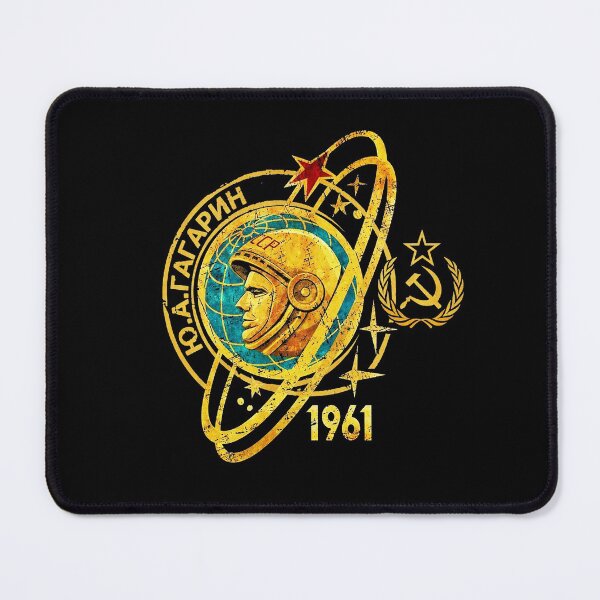 Item preview, Soviet Space Program Yuri Gagarin 1961 Russian USSR CCCP designed and sold by TopTeeShop.