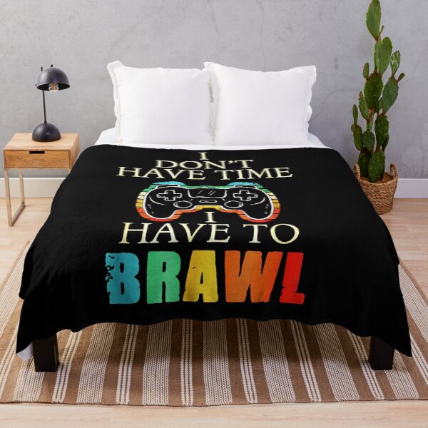 Aperçu de l'œuvre Je n'ai pas le temps de me bagarrer Tshirt - Brawl Starts Funny Gamming créée et vendue par maxxeo.