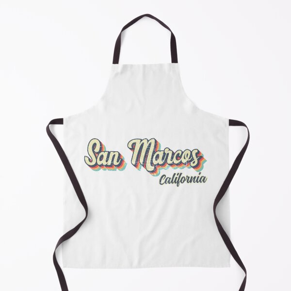 Item preview, San Marcos City California Retro Vintage 70s rainbow designed and sold by Teelogic.