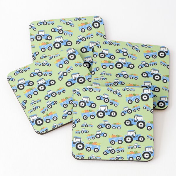 Item preview, Blue Tractor Truck Farm Produce designed and sold by idovedesign.