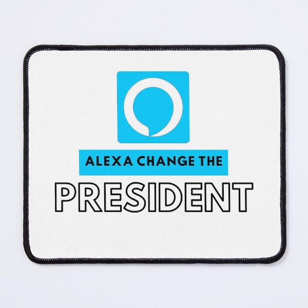 Aperçu de l'œuvre ALEXA CHANGE DE PRESIDENT | ALEXA CHANGE LE DESIGN DU PRESIDENT créée et vendue par ExpertSayeed.