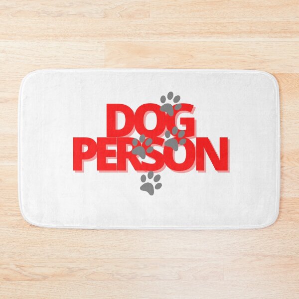 Item preview, Dog Person with Red Text designed and sold by Peter Stawicki.