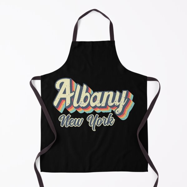 Item preview, Albany City New York Retro Vintage 70s rainbow designed and sold by Teelogic.