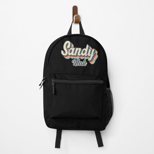 Item preview, Sandy city Utah Retro Vintage 70s rainbow designed and sold by Teelogic.