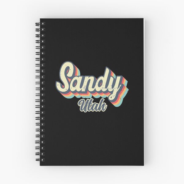 Item preview, Sandy city Utah Retro Vintage 70s rainbow designed and sold by Teelogic.