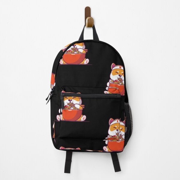 Item preview, CUTE SHIBA EAT RAMEN designed and sold by justbejoker.