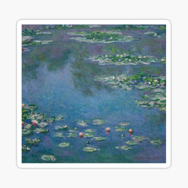 Vista previa del artículo con la obra «Nenúfares, de Claude Monet.», diseñado y vendido por Historical Paintings.