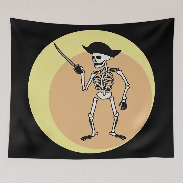 Item preview, Halloween Pirate Skeleton  designed and sold by MOP-tees.