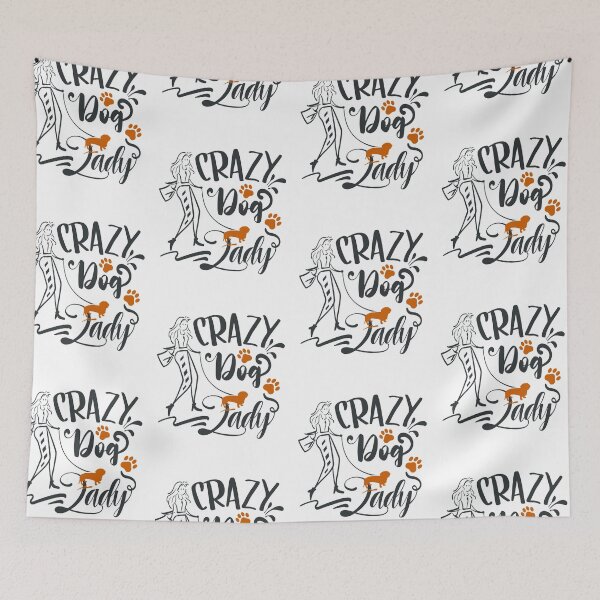 Item preview, Crazy Dog Lady designed and sold by FOX1999-Design.