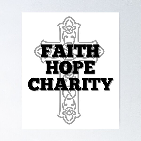 Faith Hope Love, on sale Saying, Script, Symbol, Metal Wall Art Sign Cross Heartbeat