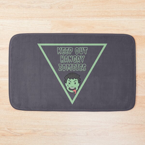 Item preview, Keep Out Hangry Zombies designed and sold by GleamingGiant.