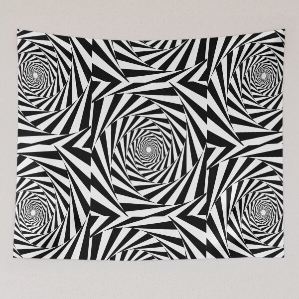 Item preview, Black & White - Spiral Vortex designed and sold by guitarkel.