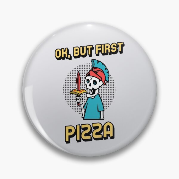 Artikelvorschau, OK, aber erste Pizza entworfen und verkauft von LKDesigns24.