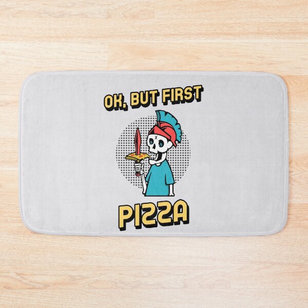 Item preview, OK, But First Pizza  designed and sold by LKDesigns24.