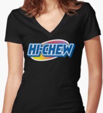 Hi-Chew Love Women's Fitted V-Neck T-Shirt