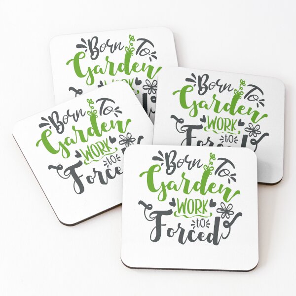 Item preview, Born to Garden Work Forced designed and sold by FOX1999-Design.