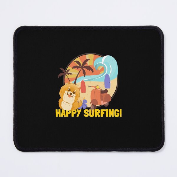 Item preview, Dog on surfboard designed and sold by theredsharp.