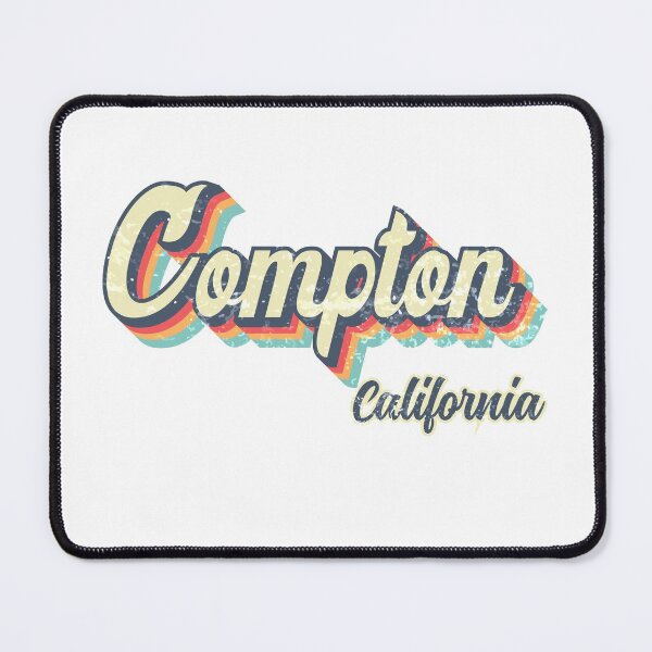 Item preview, Compton City California Retro Vintage 70s rainbow designed and sold by Teelogic.