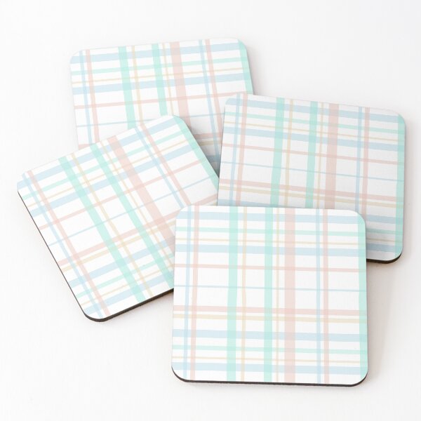 Item preview, Pastel checkered flannel pattern designed and sold by -Lily-Anne-.