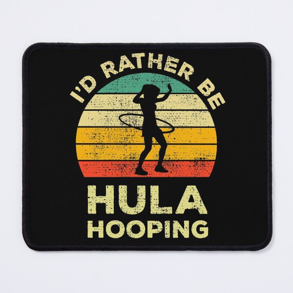 Item preview, I’d Rather Be Hula Hooping Vintage Gift For Hula Hoopers designed and sold by JokeGysen.