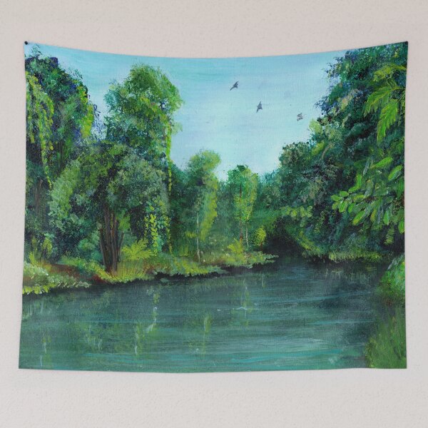 Item preview, Tropical Freshwater Creek Scene designed and sold by Bellamaree.