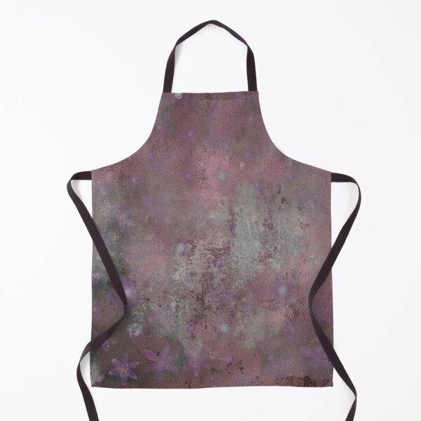 Item preview, Violet Flowers on Rose Gold Background designed and sold by ColorsandShapes.