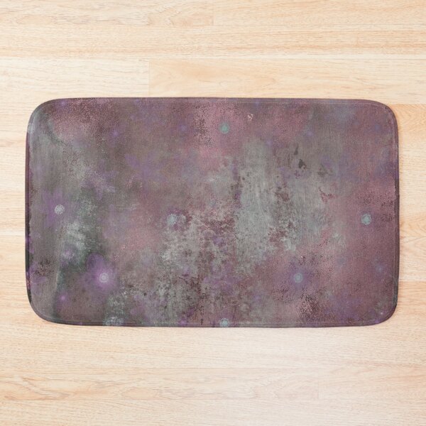Item preview, Violet Flowers on Rose Gold Background designed and sold by ColorsandShapes.