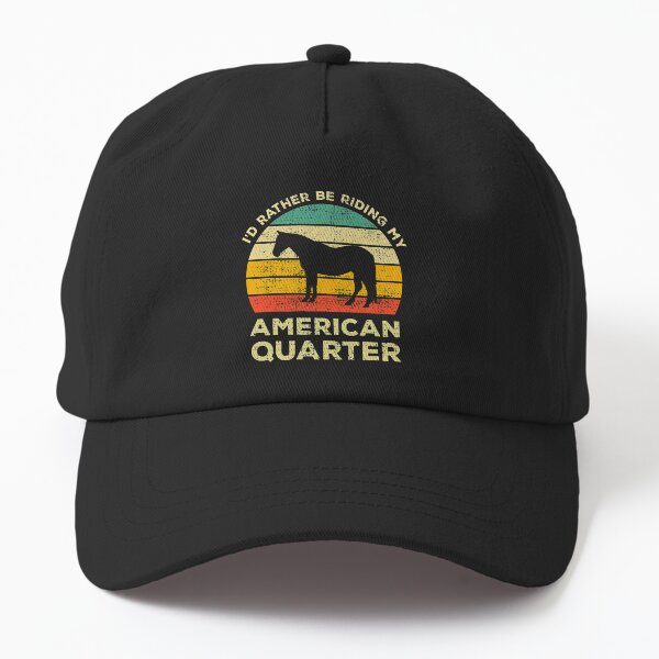 Aperçu de l'œuvre Je préfèrerais monter mon American Quarter Cadeau vintage pour les propriétaires de chevaux American Quarter créée et vendue par JokeGysen.