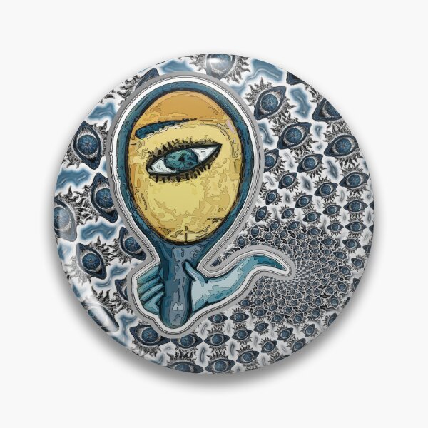 Item preview, Autotelic-FlamingEye-MirrorVortex designed and sold by Klaus Bremner (Autotelic Art).