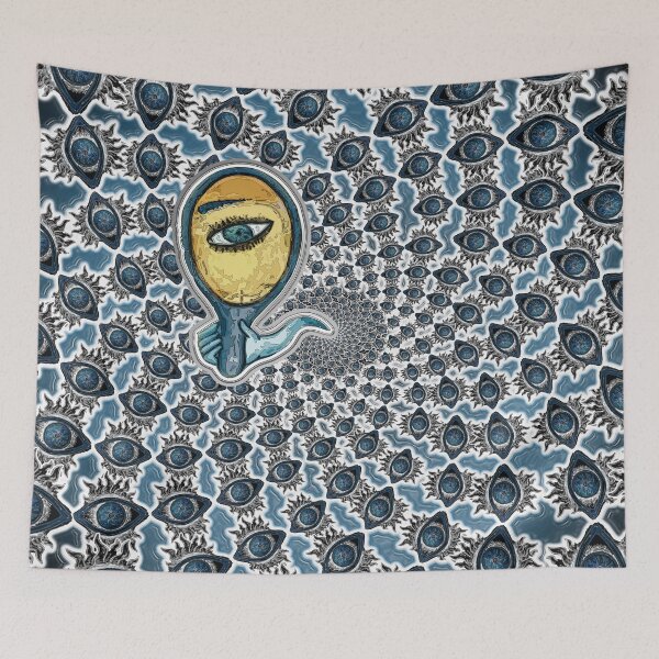 Item preview, Autotelic-FlamingEye-MirrorVortex designed and sold by Klaus Bremner (Autotelic Art).
