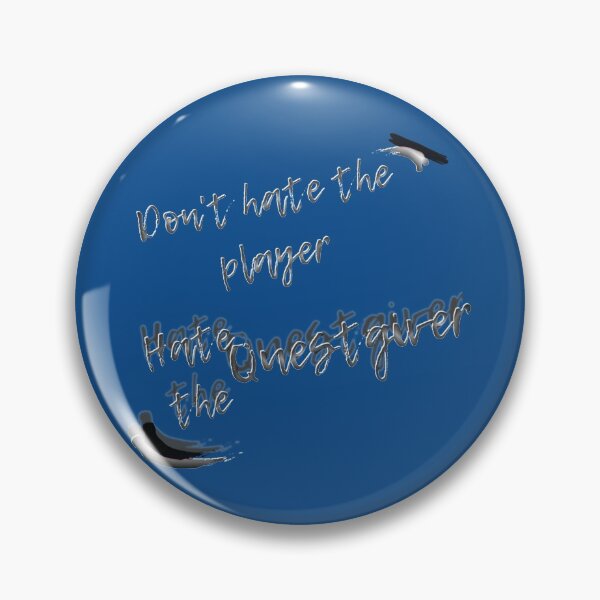 Item preview, Don't Hate the Player designed and sold by xprshnz-designs.
