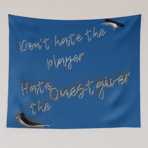 Item preview, Don't Hate the Player designed and sold by xprshnz-designs.