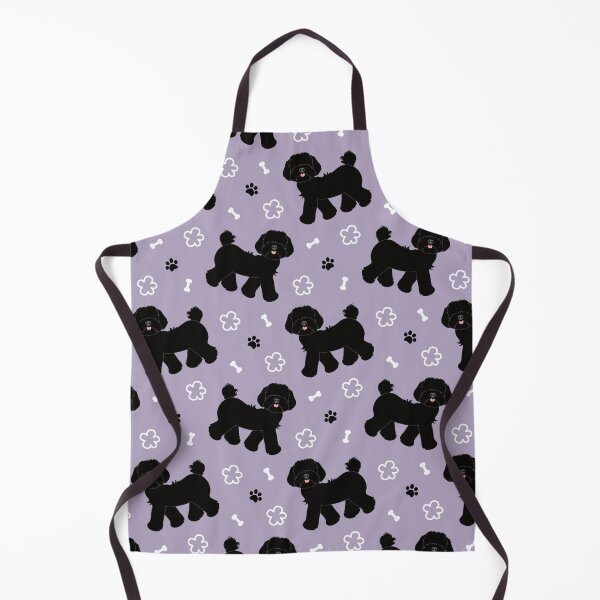 Item preview, Cute Black Maltipoo Moodle Dog designed and sold by Lulupainting.