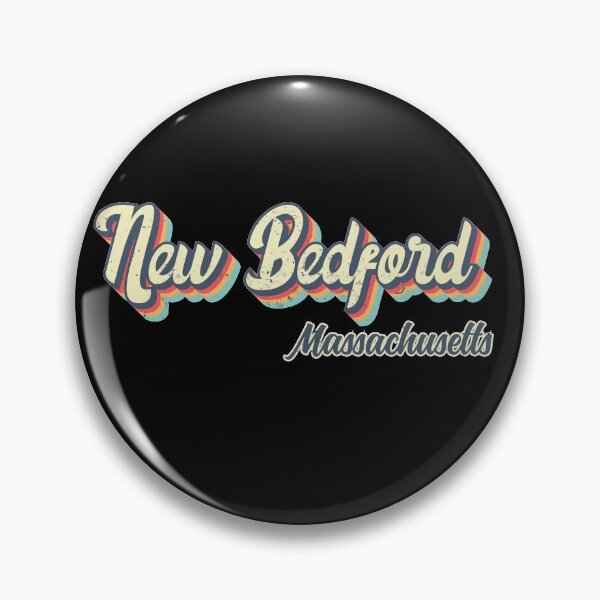 Item preview, New Bedford City Massachusetts Retro Vintage 70s rainbow designed and sold by Teelogic.