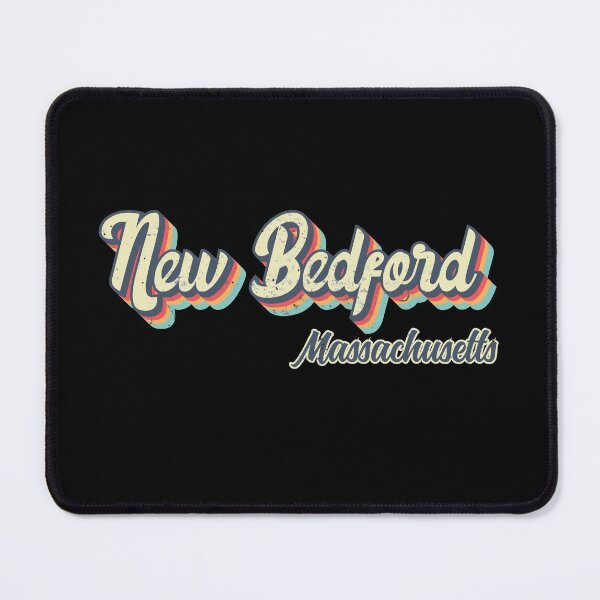Item preview, New Bedford City Massachusetts Retro Vintage 70s rainbow designed and sold by Teelogic.
