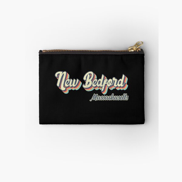 Item preview, New Bedford City Massachusetts Retro Vintage 70s rainbow designed and sold by Teelogic.