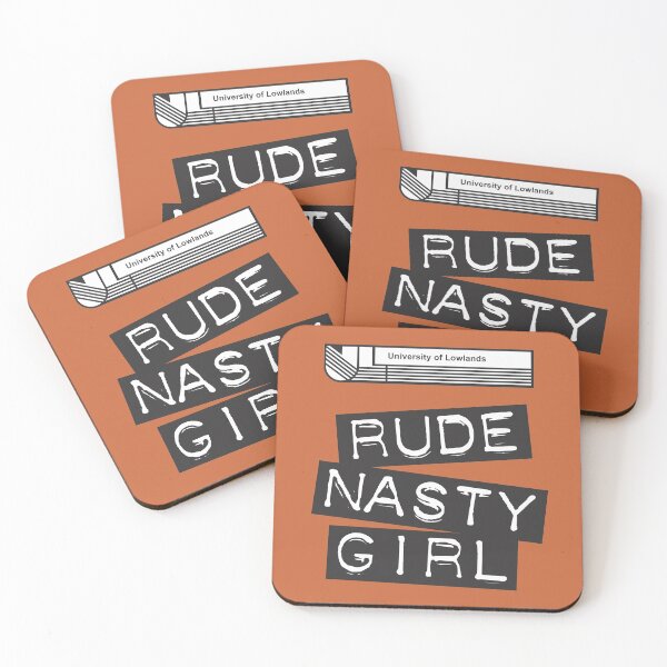 Item preview, A Very Peculiar Practice - Rude Nasty Girl designed and sold by BeyondGraphic.