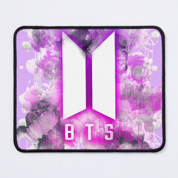 Item preview, BTS symbol colorful purple trendy art designed and sold by Lajibolalaa.