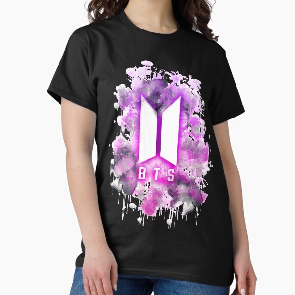 Item preview, BTS-Symbol bunte lila trendige Kunst designed and sold by Lajibolalaa.