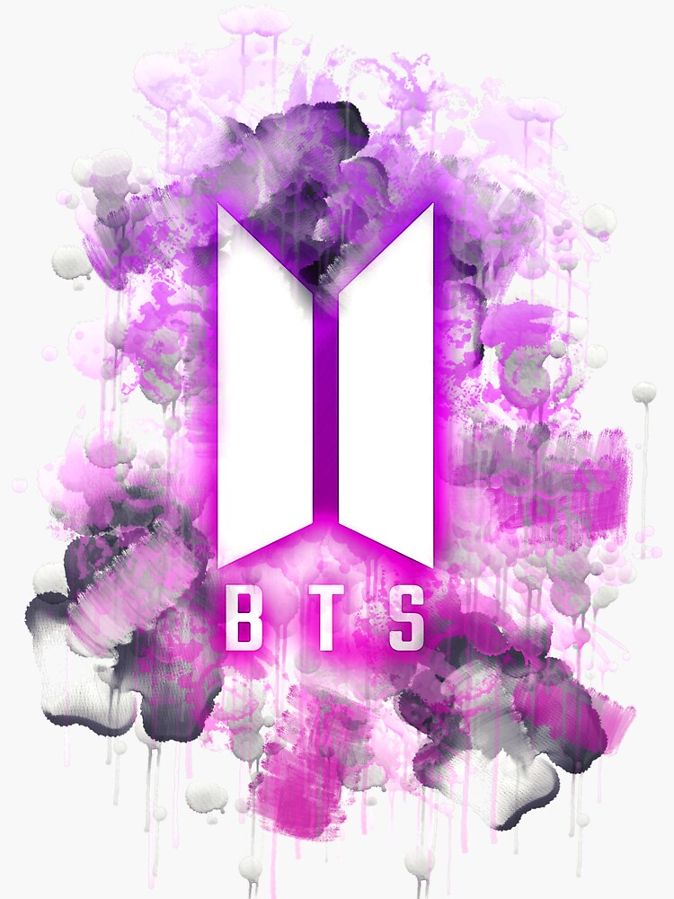 Tattoo Nebula - 💜 BTS (방탄소년단) logo tattoo 💜 custom designed BTS logo  adorned with pink and purple florals ♡ tattooed by Jonti Balbuena  (@jontibalbuena ) done here at Tattoo Nebula ☾