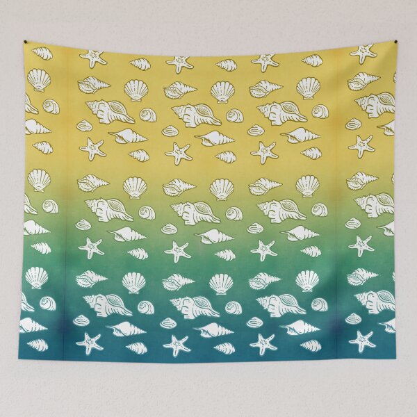 Item preview, Sea Shells Print designed and sold by TheLaundryLady.
